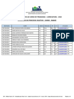 Resultado Final (SURDO - MANHÃ)