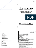 Hobbes_ Leviatán Capítulo 13 y 17