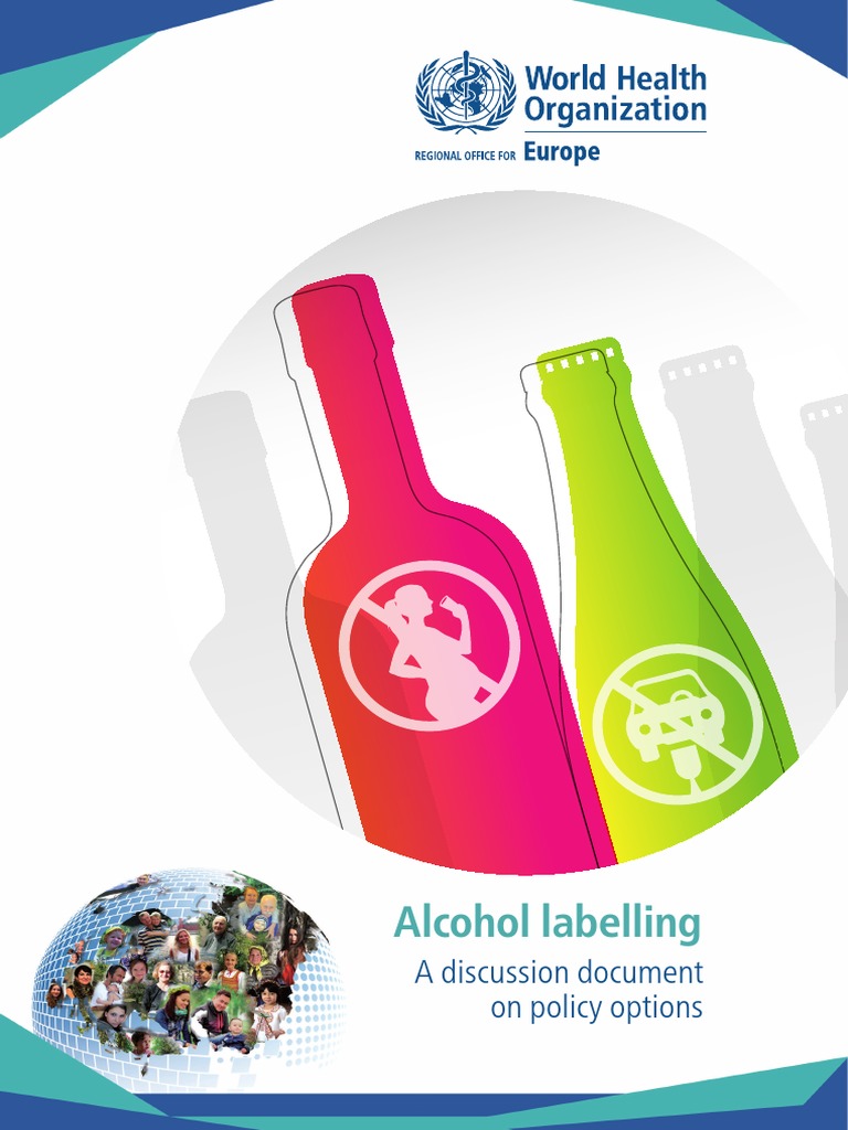 Alcohol Labelling Full Alcoholic Drinks Nutrition Facts Label