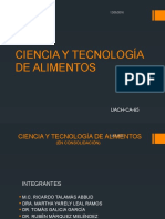 Ciencia y Tecnología de Alimentos CA-65