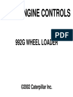 3508B Engine Controls: 992G Wheel Loader