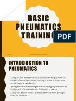Basic Pneumatics Training: 3/5/2018 Sanjay Humania (M.Tech - Mechatronics) 1