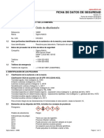 Hoja de Seguridad Dibutyltin (IV) Oxide