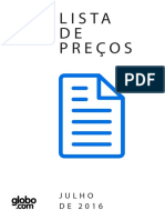 Tabela de Precos Julho 2016 PDF