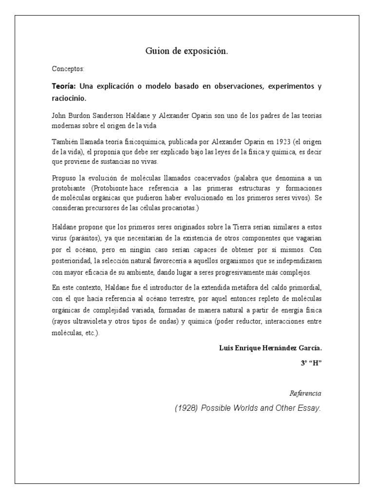 Guion de Exposición PDF