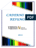 Caderno de Resumos Mostra Versão Final