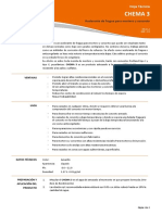 Chema 3 Acelerante Fragua Ficha Tecnica