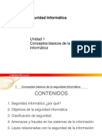 Unidad 1 Conceptos Básicos de La Seguridad Informática