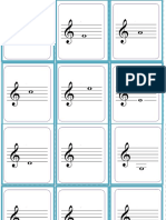 Flash Cards Notas Musicales