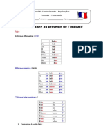 Le Verbe Faire - Présent de L'Indicatif