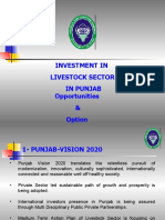 Investment in Livestock Sector in Punjab Opportunities & Option