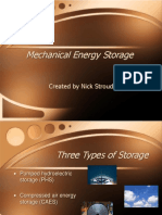 Mechanical Energy Storage: Created by Nick Stroud