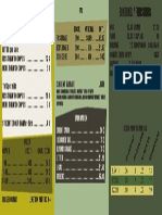 Frontcounter Price Sheet