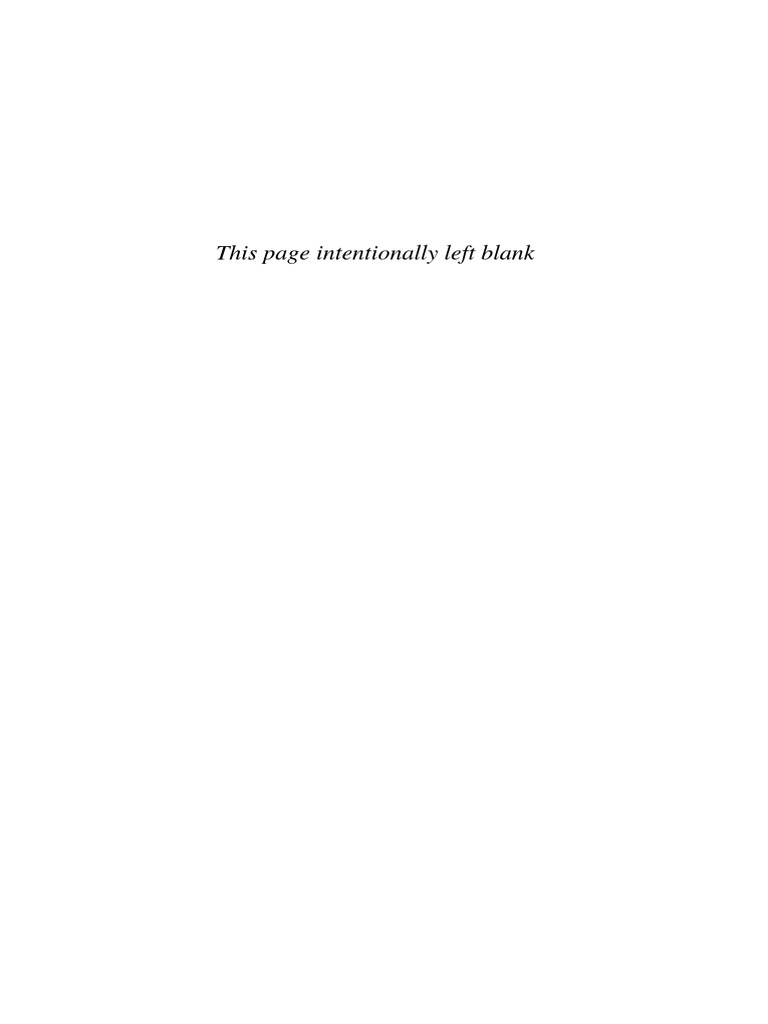 This Page Intentionally Left Blank | PDF