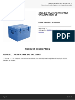 Caja de Transporte para Vacunas RCW 25 PDF