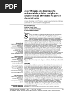 Certificação de Desempenho