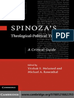 MELAMED, Yitzhak Y., ROSENTHAL, Michael a. - Spinoza’s ’Theological-Political Treatise’ a Critical Guide