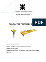 Polipastos y Puentes Grúas