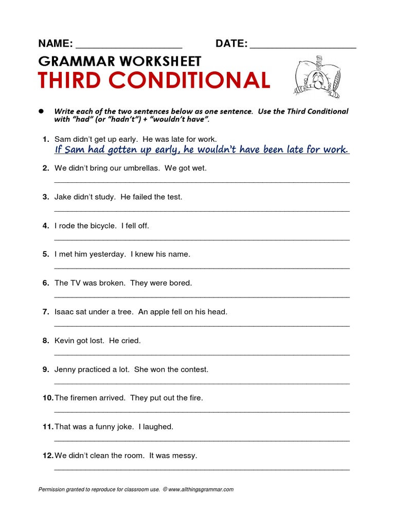 third-conditional-worksheet-rewrite
