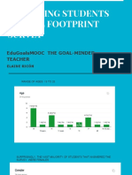 Analyzing Students Digital Footprint Survey