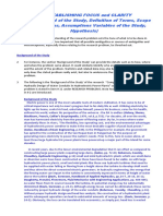 Focus and Clarity in Research PDF