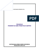 PT Semen Indonesia Mine Permit