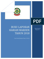 Buku Laporan Harian Warden Asrama 2018