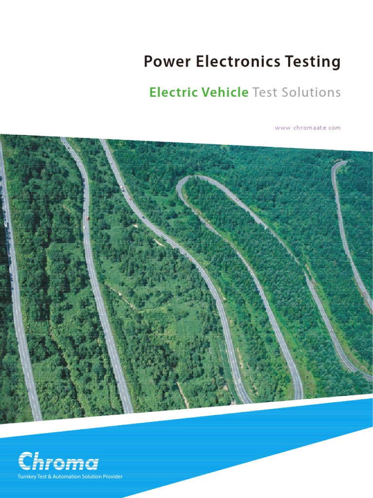 Power Electronics Test Solutions | PDF | Automation | Electric Vehicle