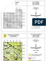 Peta Topografi Daerah Gembong Dan Sekitarnya