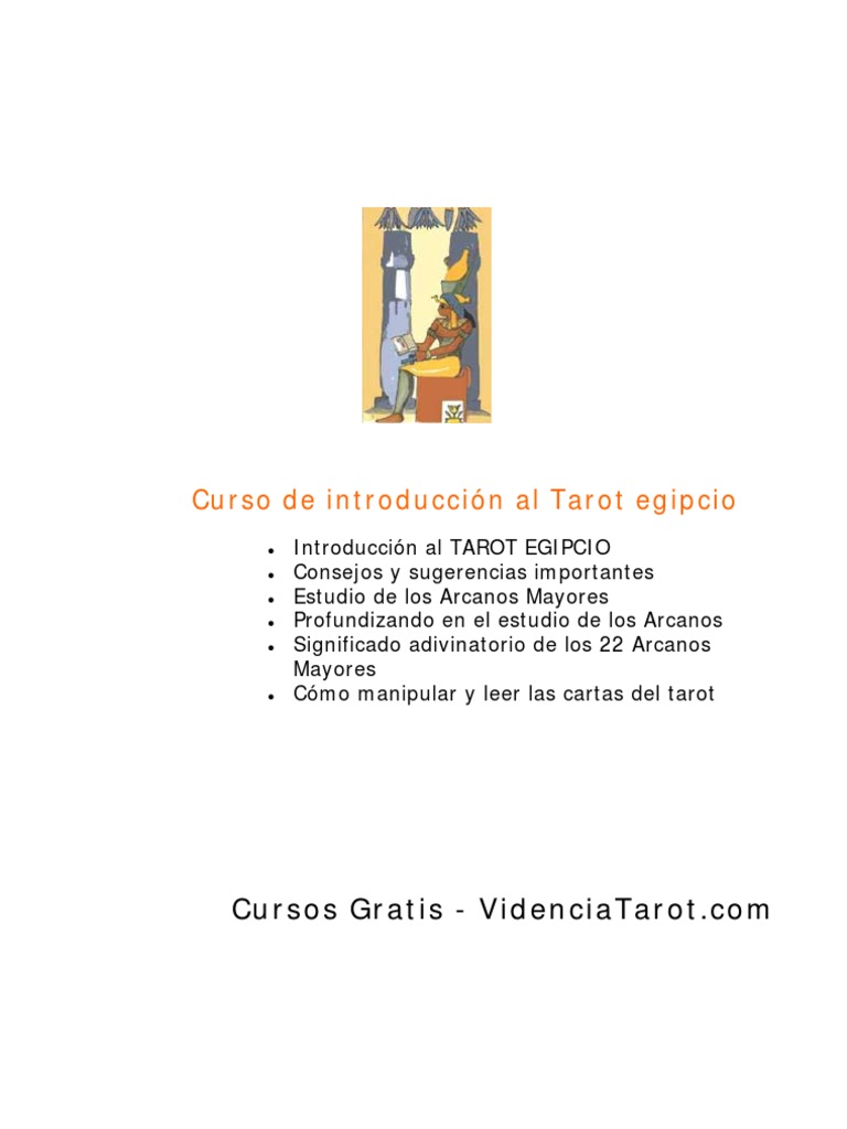 Curso de Introducción al Tarot Egipcio | PDF | Tarot | Religión y creencia