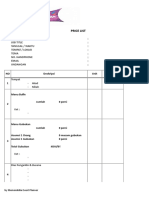 Price List: Nama Job Title Tanggal / Waktu Tempat / Lokasi Tema No. Handphone Email Undangan