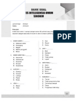 Soal CPNS Sinonim Dan Pembahasannya PDF