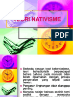 Teori Nativisme