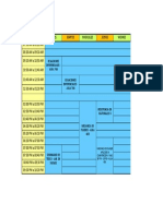 Un Horario Simple y Practico para Cursos o Clases1