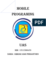 Mobile Programing
