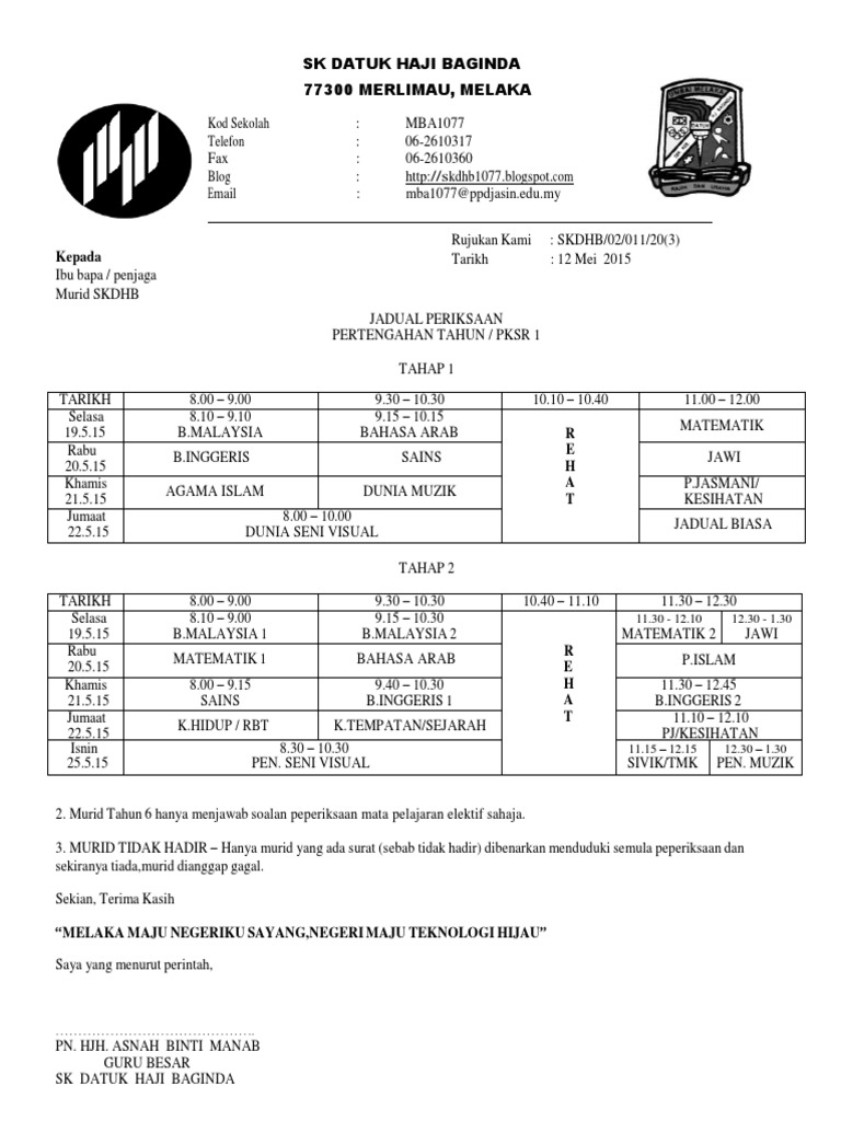 507256884 Jadual Exam 2015 Pdf