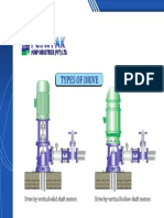 Deepwell Turbine Types of Drive 1