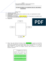 LINEAMIENTOS INFORME ESCRITO