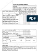 Fichas Del Plan de Trabajo