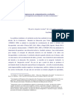 Los Microprocesos de Estigmatización y Exclusión. Reflexión Sobre El Diagnóstico Psicoeducativo en Niños Escolarizados - Marta Sipes