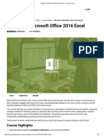 Diploma in Microsoft Office 2016 Excel - Visio Learning