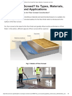 What is Floor Screed_ Its Types, Materials, Construction and Uses.pdf