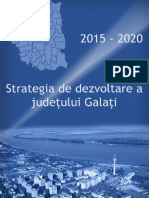 Strategia Dezvoltare Judetul Galati 2015-2020 PDF