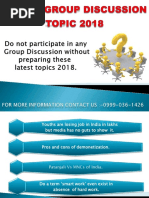 999 036 1426 Group Dicussion for MBA 