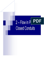 2 - Flow in Pipes Closed Conduits [Compatibility Mode]