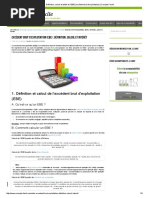 Définition, Calcul Et Utilité de l'EBE (Excédent Brut D'exploitation) - Compta-Facile