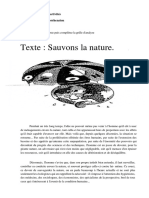 Sauvons La Nature PDF