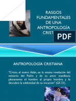 Tema 4 Rasgos Fundamentales de Una Antropología Cristiana