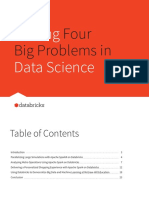 Solving Four Big Problems in Data Science