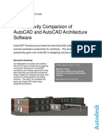 AutoCAD Architecture Productivity Study